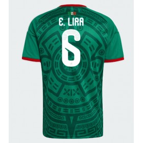 Pánské fotbalový oblečení Mexiko Erik Lira #6 Domácí košile MS 2026 Krátkým Rukávem